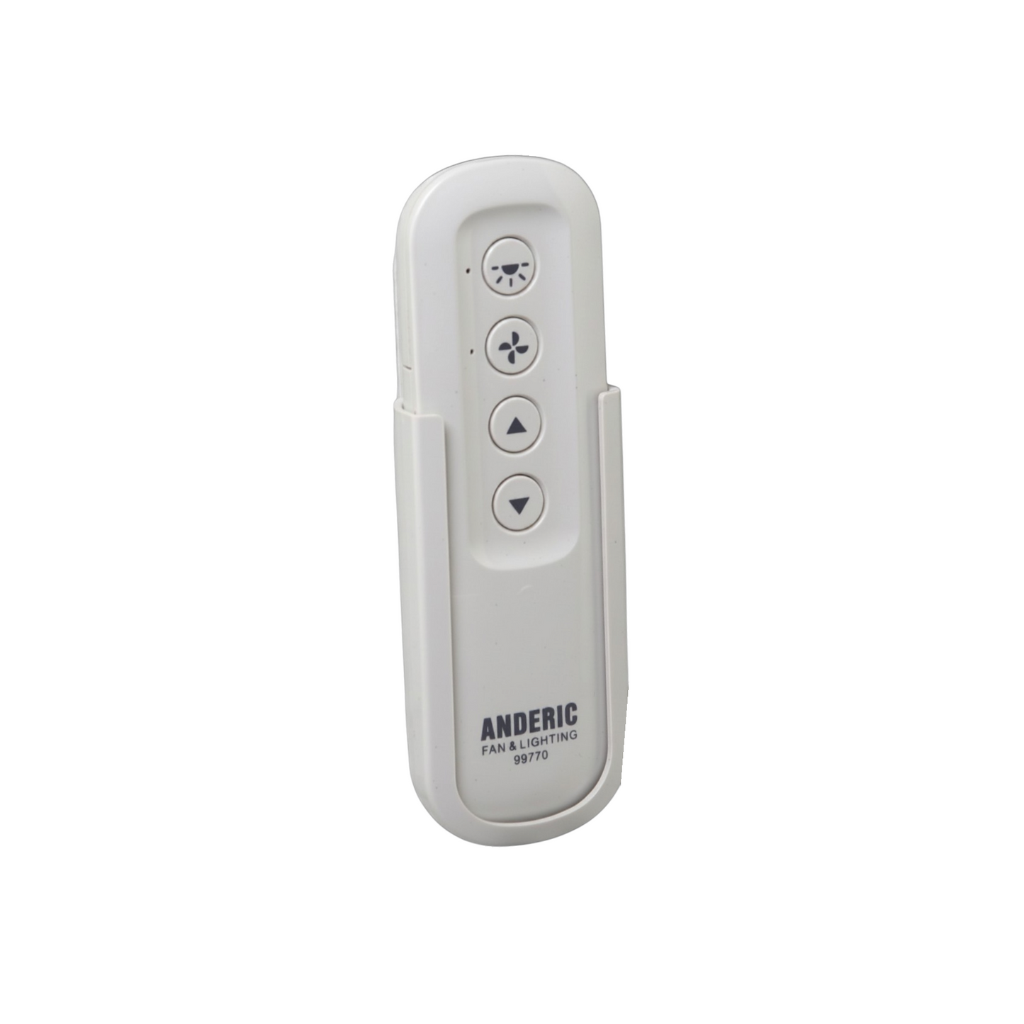 Anderic 99770 Ceiling Fan Remote Control for Hunter & Fanimation Fans | 434 MHz | Light Dimming - 99770