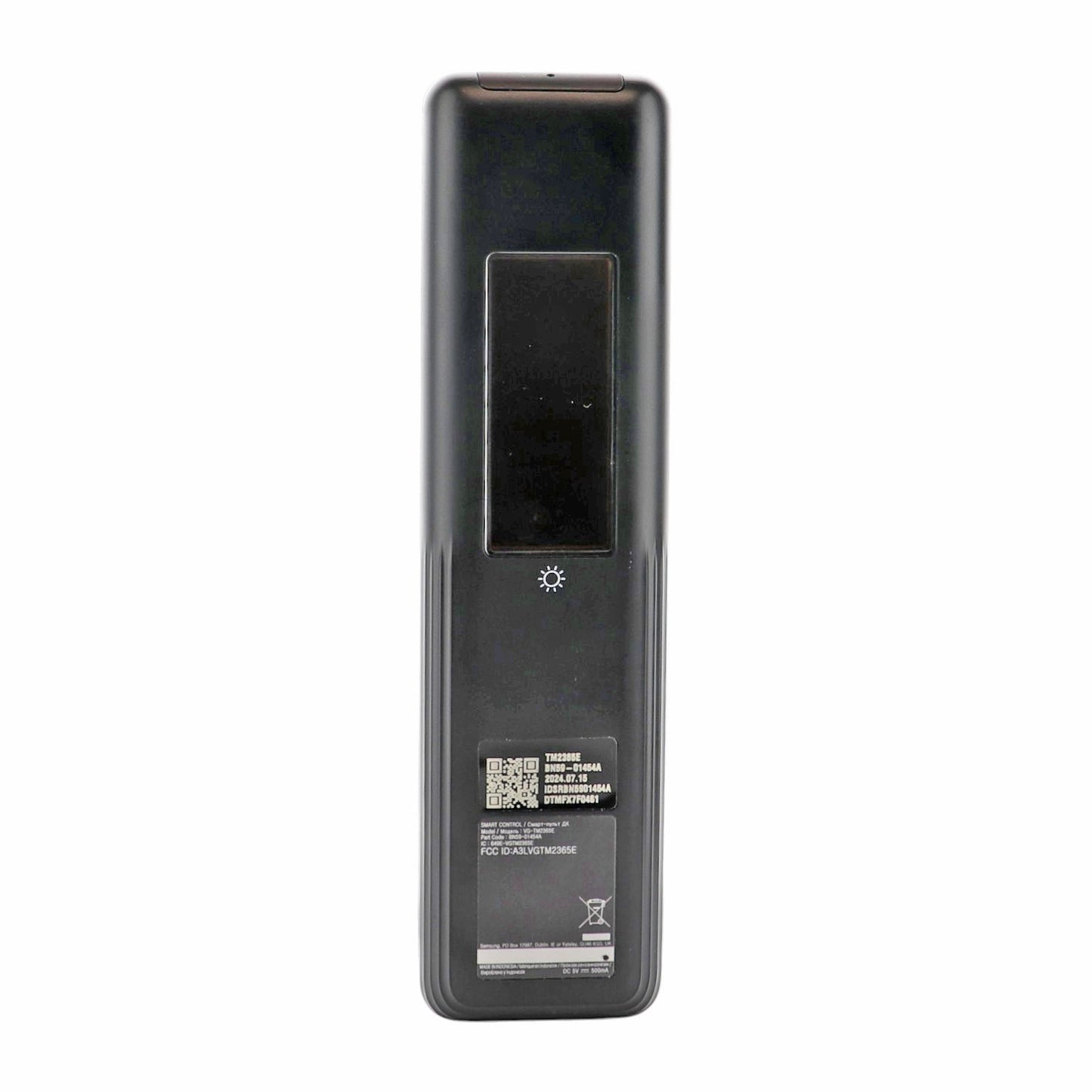 Samsung BN59-01454A / TM2365E Eco-Smart Solar TV Remote Control | QLED | HDR | UHD | 4K | Full Sun Outdoor | 2023 | Voice | Solar - BN5901454A
