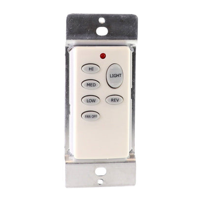 Anderic CHQ9051T Wireless Wall Switch Ceiling Fan Remote Control for 3-Speed Fans with Up & Down Light and Reverse Keys