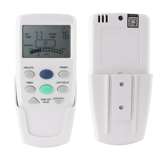 Anderic FAN9TR Replacement Thermostatic Ceiling Fan Remote Control with Reverse Key for Hampton Bay | L3HFAN9T, FAN-9T