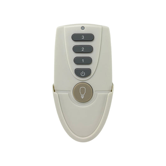 Anderic FAN51TW Ceiling Fan Remote Control for Hampton Bay and others| L3HFAN51T | 303.9 MHz | FAN-51T | White
