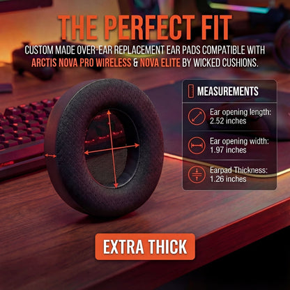 Arctis Nova Pro Wireless & Nova Elite Earpads - WC FreeZe Cooling Gel