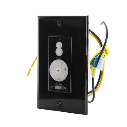 Minka-Aire WC1000 AireControl 6-Speed Wall Mount Ceiling Fan Remote Control | Up/Down Light | Dimming | For/Rev - WC1000