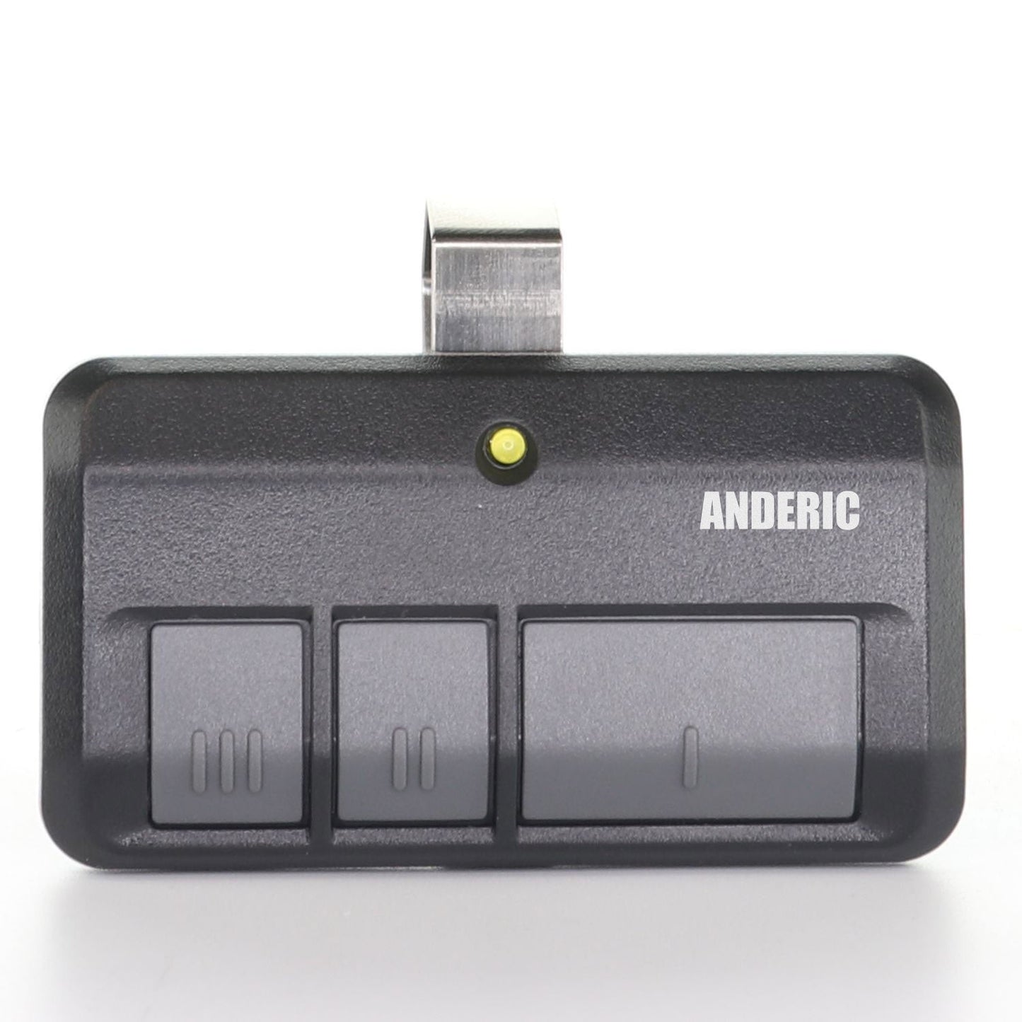 Anderic 893LM 953ESTD Replacement Three Button Garage Door Opener Remote Control for Chamberlain, Liftmaster, and Craftsman with Yellow Learn Button