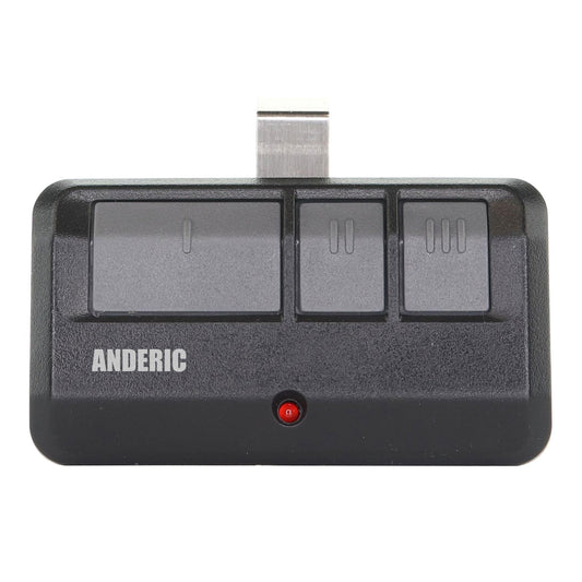 Anderic 893MAX Universal Garage Door Opener Remote Control for Liftmaster for Purple, Yellow, Green, Red, and Orange Learning Key