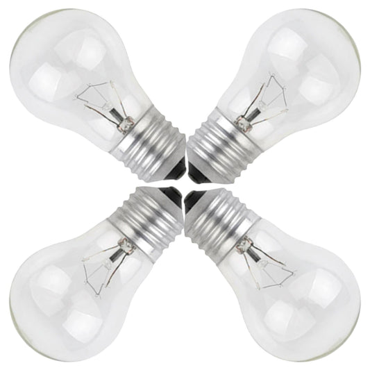 Foundation™ 60-Watt Full Spectrum Incandescent Dimmable Light Bulb - 2700K Soft White, E26 Medium Base - 4-Pack